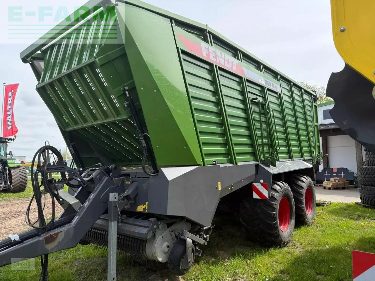 Fendt tigo 70 pr nur 774 fuhren bzw 76 stunden und mit 750/45 r26,5 bereifung - Prikolica sa automatskim punjenjem: slika 1 Fendt tigo 70 pr nur 774 fuhren bzw 76 stunden und mit 750/45 r26,5 bereifung - Prikolica sa automatskim punjenjem: slika 1