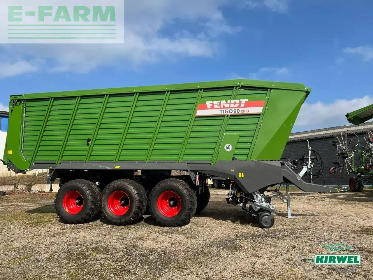 Fendt tigo 90 xr - Prikolica sa automatskim punjenjem: slika 3 Fendt tigo 90 xr - Prikolica sa automatskim punjenjem: slika 3