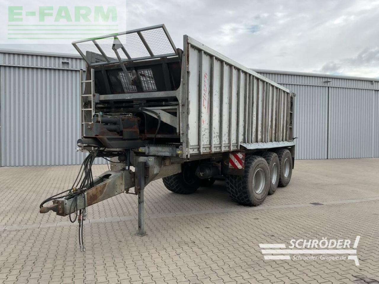 Fliegl asw 288 - Traktorska prikolica za farmu/ Kiper: slika 1 Fliegl asw 288 - Traktorska prikolica za farmu/ Kiper: slika 1
