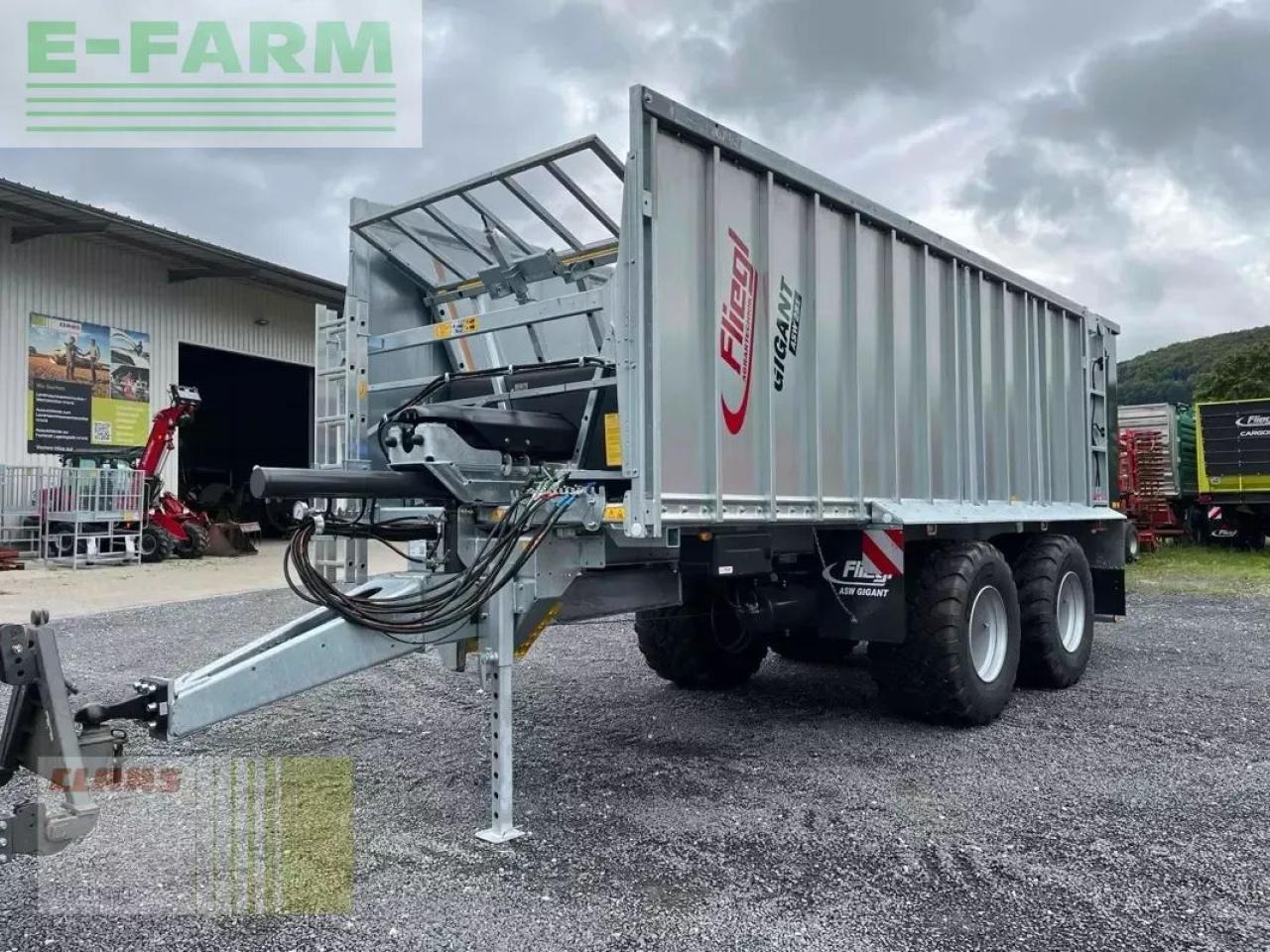 Fliegl gigant asw 281 - Traktorska prikolica za farmu/ Kiper: slika 3 Fliegl gigant asw 281 - Traktorska prikolica za farmu/ Kiper: slika 3