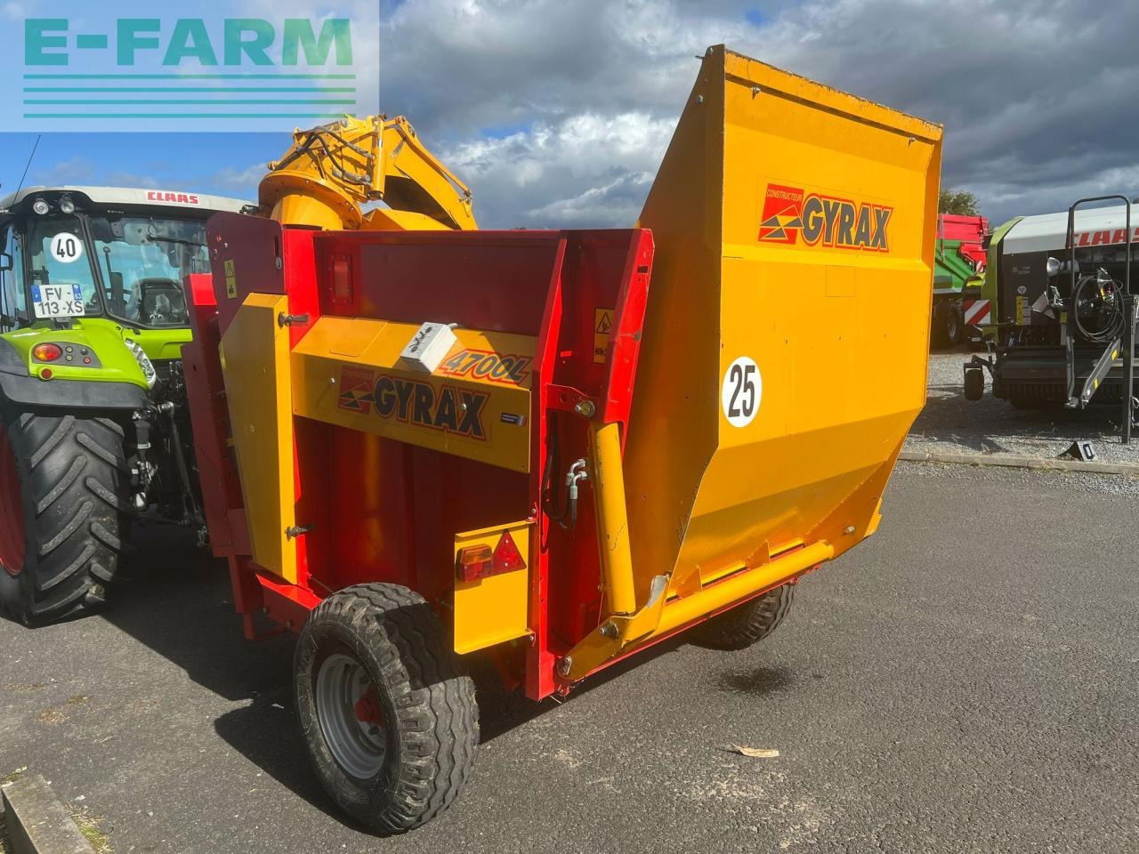 Gyrax desileuse pailleuse - Oprema za stoku: slika 4 Gyrax desileuse pailleuse - Oprema za stoku: slika 4
