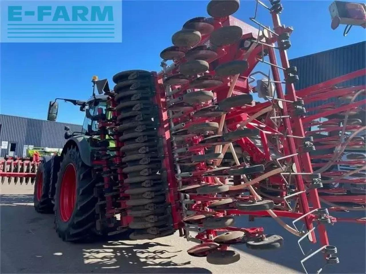 He-Va terra-seeder med frøudstyr 4m. med frontpakker - Kombinovana mašina za setvu: slika 1 He-Va terra-seeder med frøudstyr 4m. med frontpakker - Kombinovana mašina za setvu: slika 1