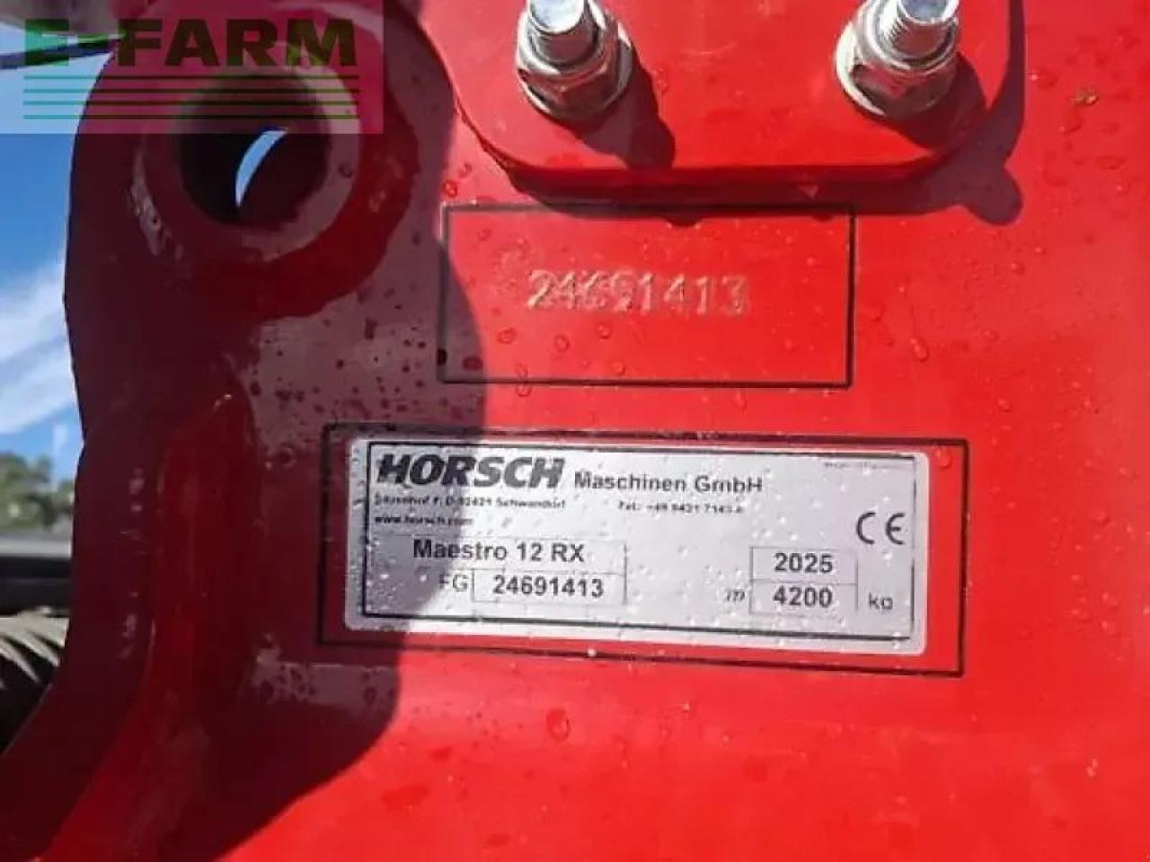 Mašina za preciznu setvu Horsch maestro 12 rx: slika 11 Mašina za preciznu setvu Horsch maestro 12 rx: slika 11