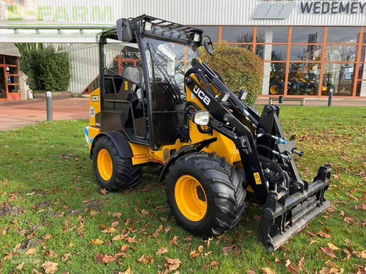JCB 403 e agri hoflader, förderfähig - Mini bager: slika 1 JCB 403 e agri hoflader, förderfähig - Mini bager: slika 1