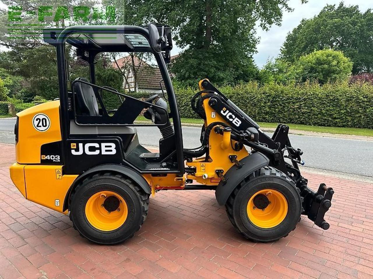JCB 403 plus agri großer motor, zentralschmierung - Mini bager: slika 3 JCB 403 plus agri großer motor, zentralschmierung - Mini bager: slika 3
