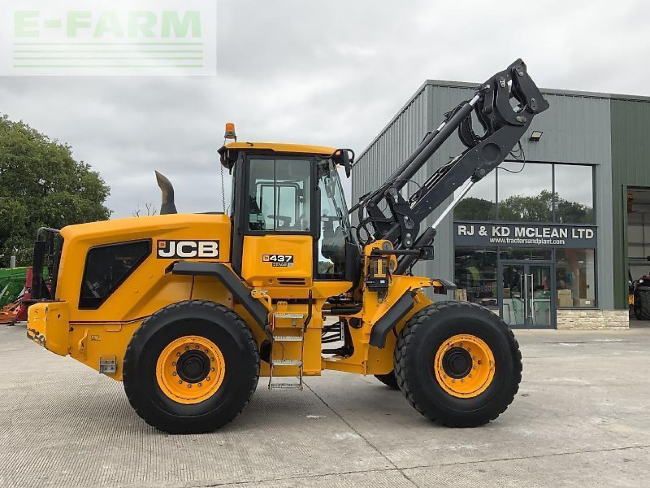 JCB 437 wheeled loading shovel (st23075) - Mini bager: slika 1 JCB 437 wheeled loading shovel (st23075) - Mini bager: slika 1