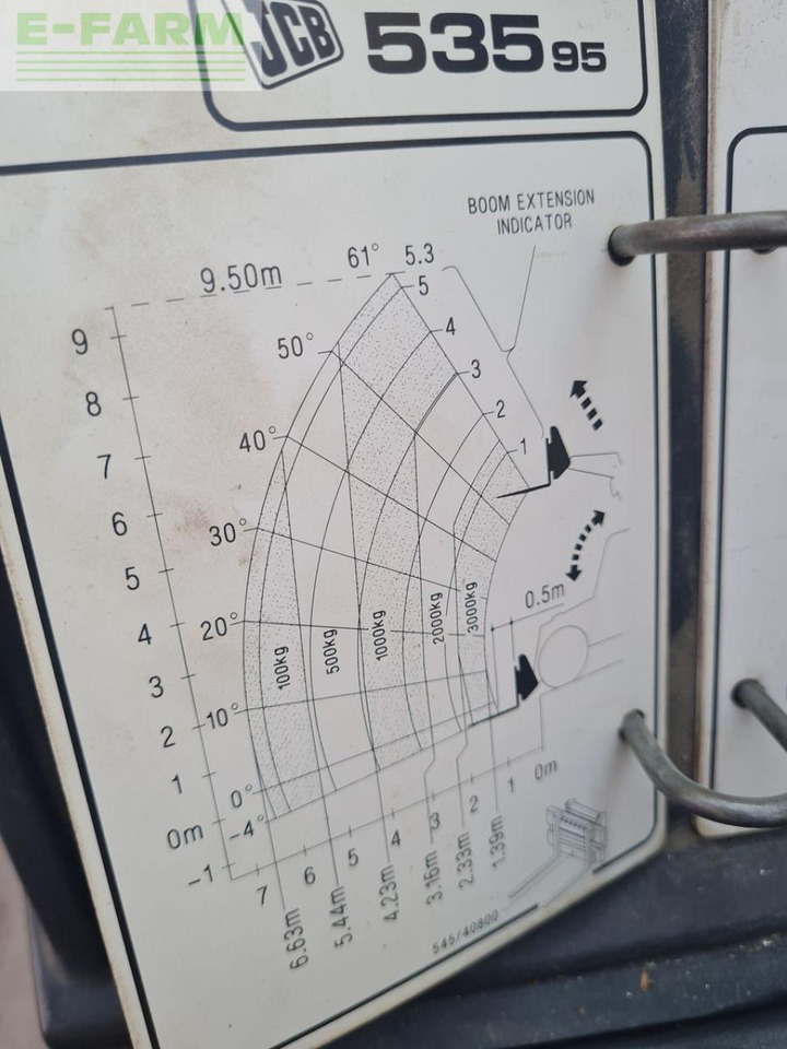 Teleskopski upravljač JCB 535 95: slika 21 Teleskopski upravljač JCB 535 95: slika 21