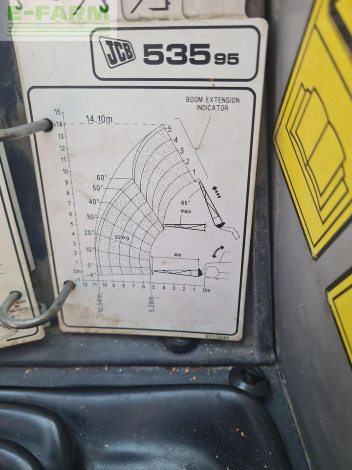 Teleskopski upravljač JCB 535 95: slika 17 Teleskopski upravljač JCB 535 95: slika 17