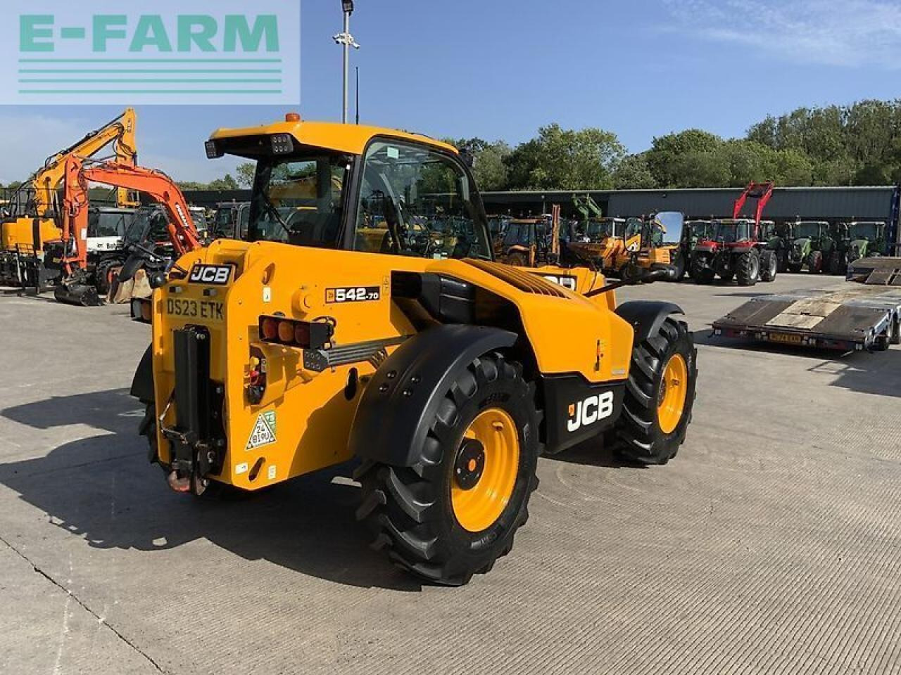 Mini bager JCB 542-70 agri xtra telehandler (st23367): slika 9