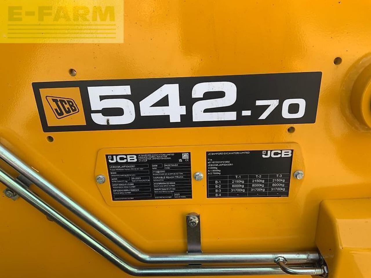 Mini bager JCB 542-70 agri xtra telehandler (st23367): slika 19