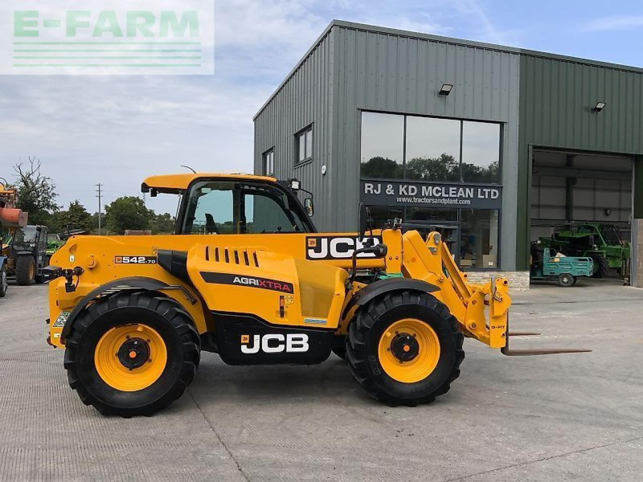 JCB 542-70 agri xtra telehandler (st24069) - Mini bager: slika 2 JCB 542-70 agri xtra telehandler (st24069) - Mini bager: slika 2