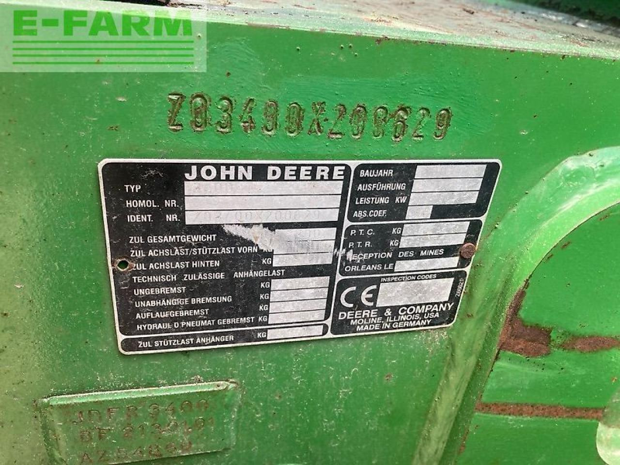 John Deere 3400 - Teleskopski upravljač: slika 2 John Deere 3400 - Teleskopski upravljač: slika 2