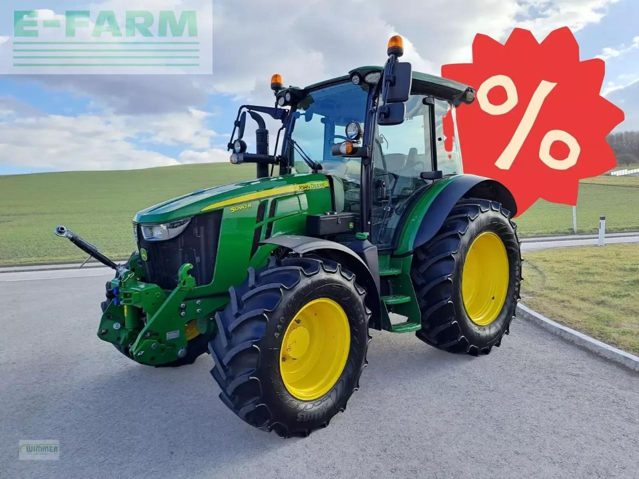 John Deere 5090r / lastschalt (gebrauchter john deere 5r) - Traktor: slika 1 John Deere 5090r / lastschalt (gebrauchter john deere 5r) - Traktor: slika 1