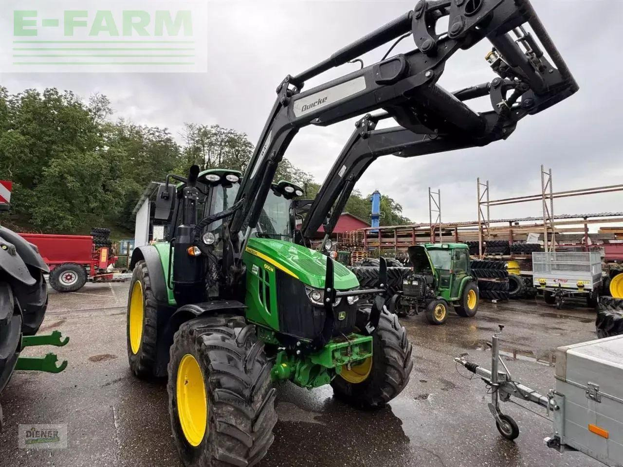 John Deere 6100m - Traktor: slika 2 John Deere 6100m - Traktor: slika 2