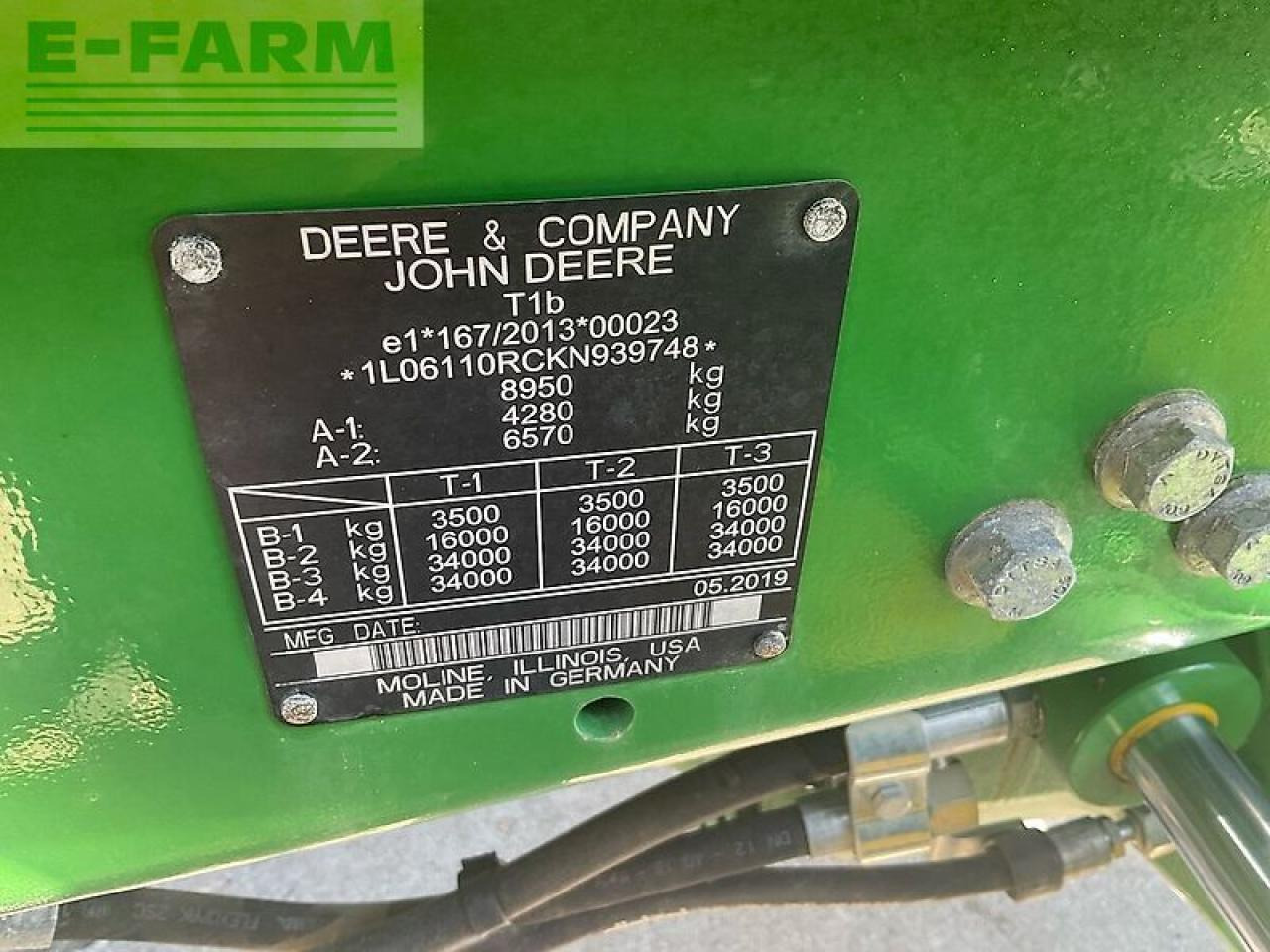Traktor John Deere 6110r: slika 20