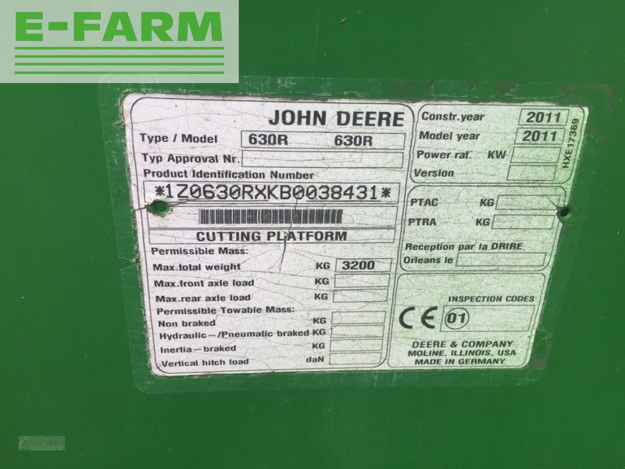 John Deere 630r mit sonnenblumenvorsatz - Traktor: slika 5 John Deere 630r mit sonnenblumenvorsatz - Traktor: slika 5
