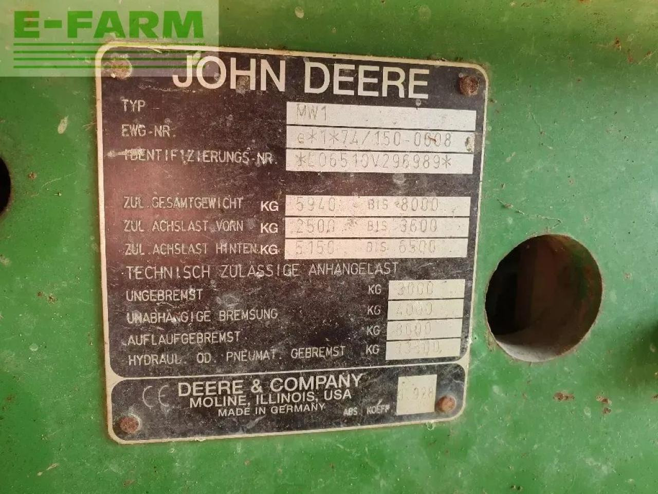 John Deere 6510 - Traktor: slika 5 John Deere 6510 - Traktor: slika 5