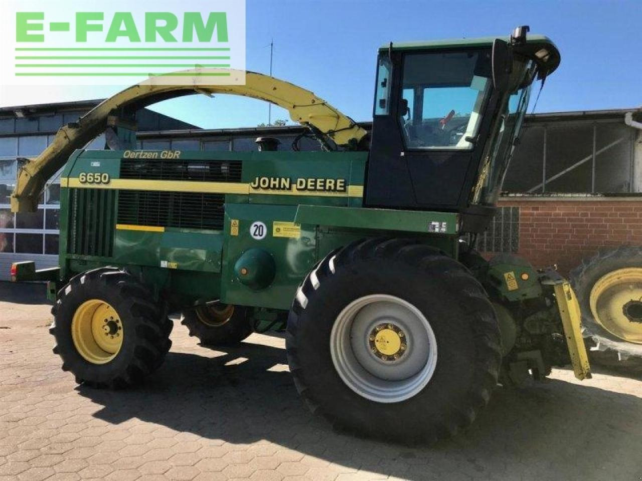John Deere 6650 - Kombajn za stočnu hranu: slika 1 John Deere 6650 - Kombajn za stočnu hranu: slika 1