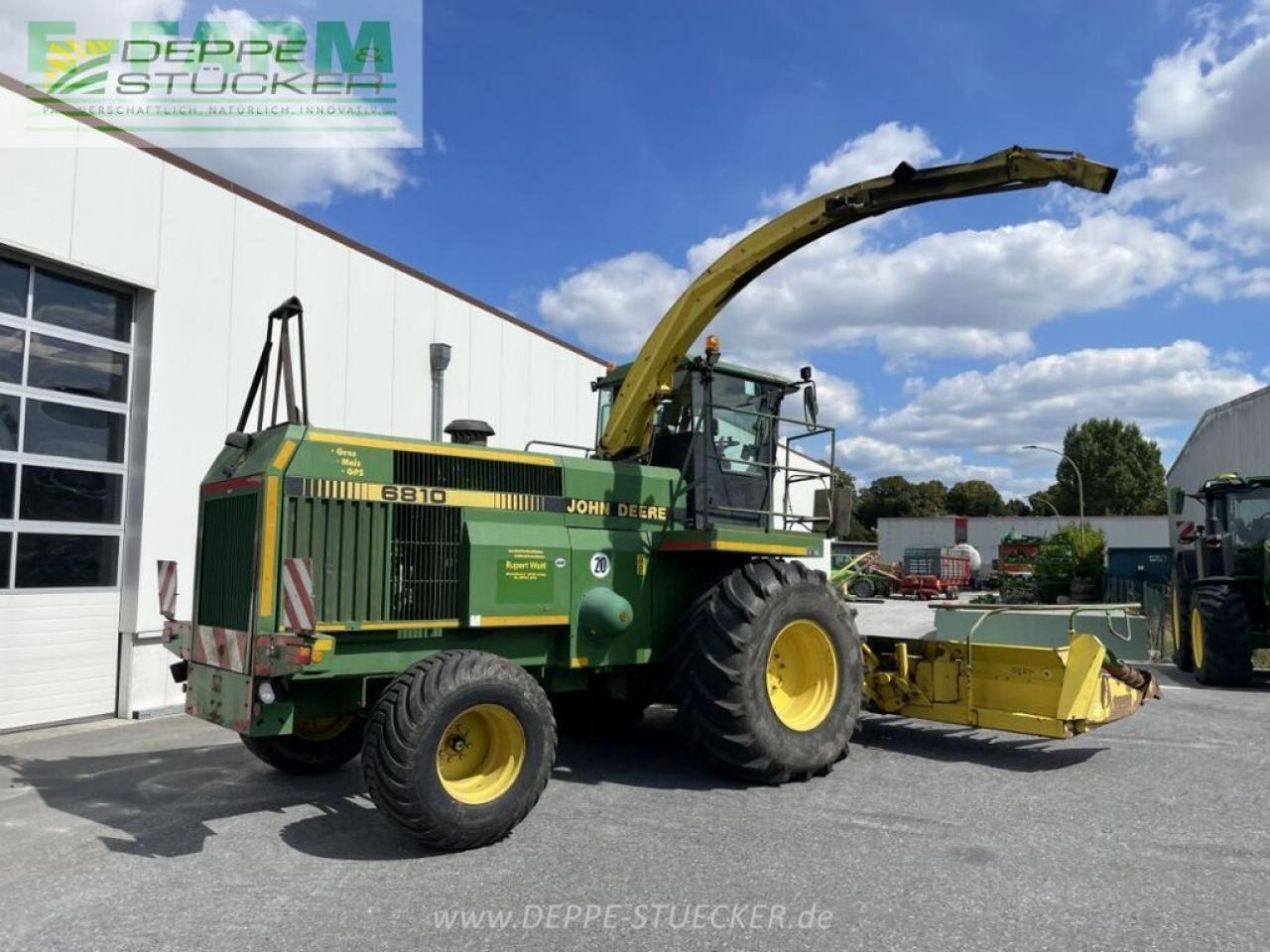 John Deere 6810 mit gebiss - Kombajn za stočnu hranu: slika 5 John Deere 6810 mit gebiss - Kombajn za stočnu hranu: slika 5