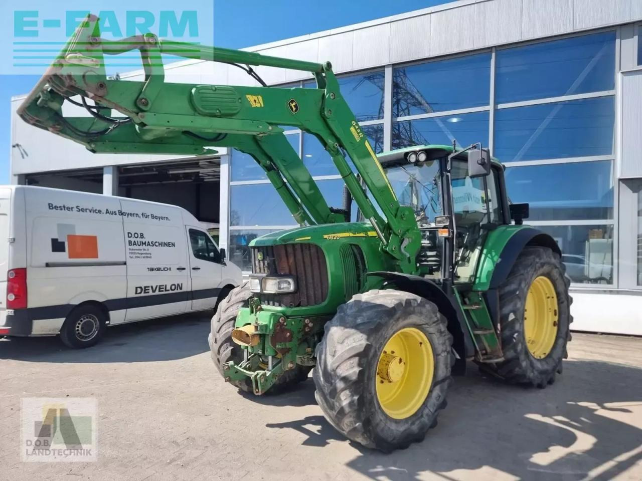 John Deere 6820 - Traktor: slika 1 John Deere 6820 - Traktor: slika 1