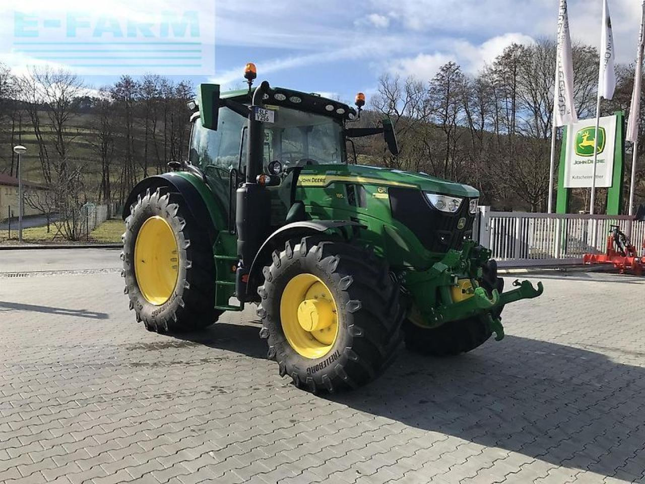 John Deere 6r 185 - Traktor: slika 1 John Deere 6r 185 - Traktor: slika 1