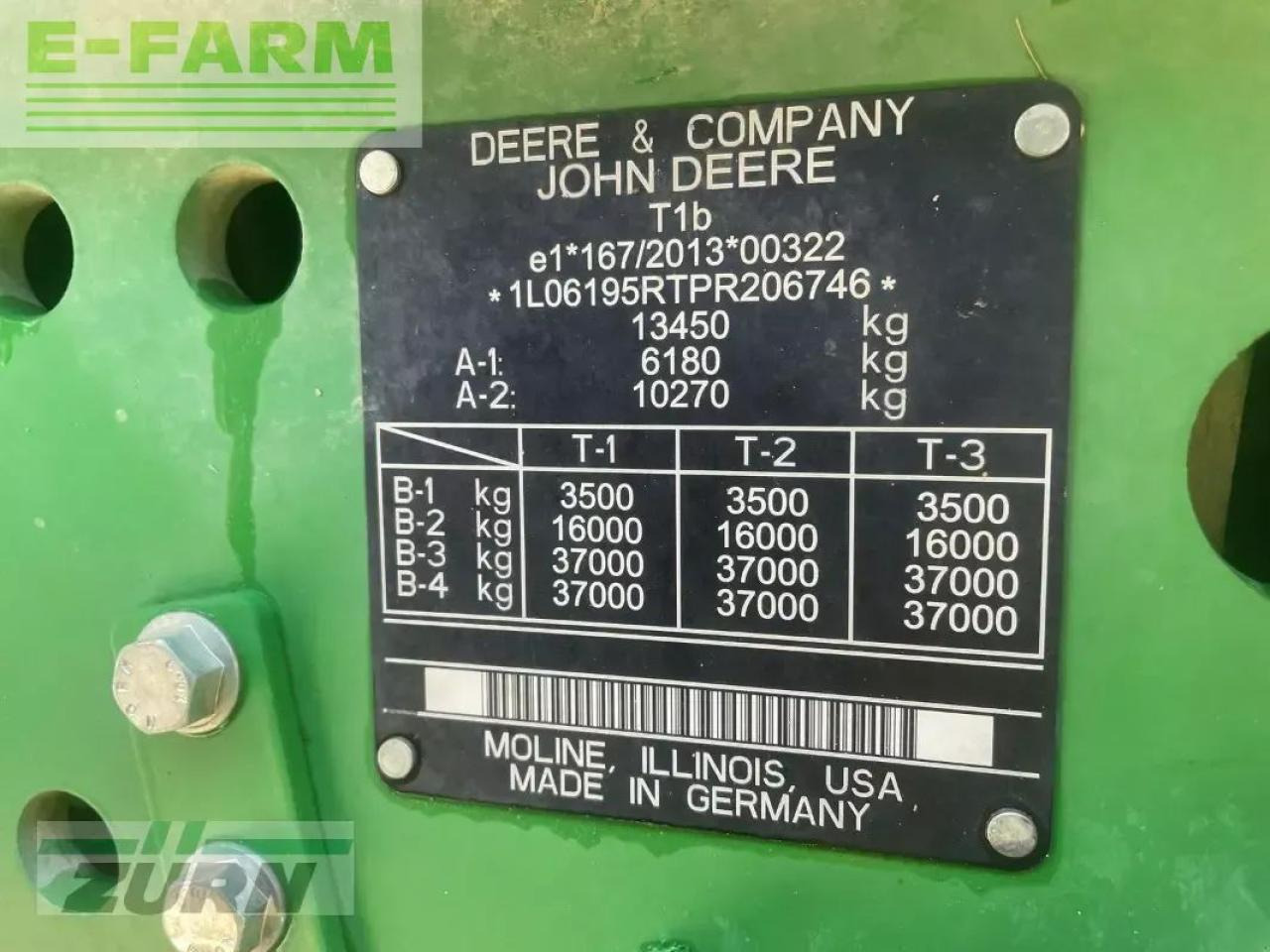 John Deere 6r195 / 6r 195 - Traktor: slika 5 John Deere 6r195 / 6r 195 - Traktor: slika 5