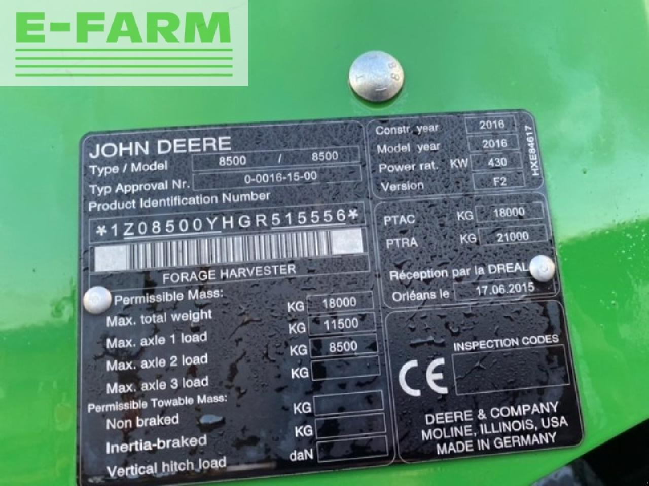 John Deere 8500 - Kombajn za stočnu hranu: slika 4 John Deere 8500 - Kombajn za stočnu hranu: slika 4