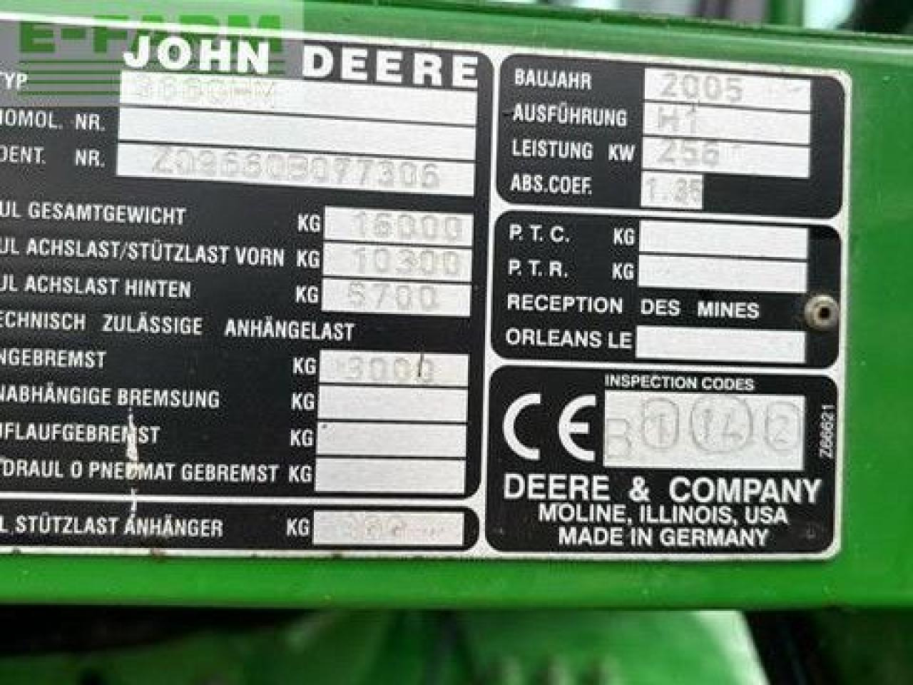 John Deere 9660I WTS - Kombinovani kombajn: slika 5 John Deere 9660I WTS - Kombinovani kombajn: slika 5