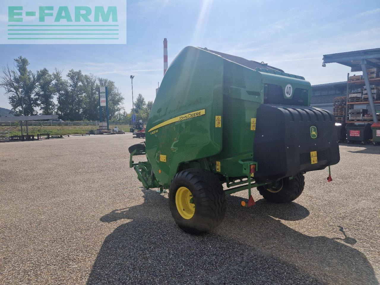 Balirka za kockaste bale John Deere V451M: slika 6