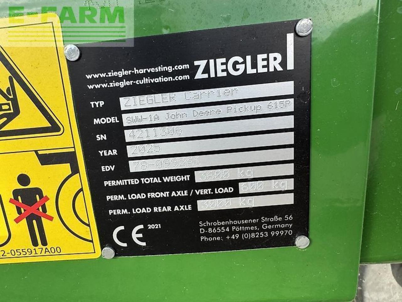 John Deere bp15 pickup skærebor - Dodatak za stočnu hranu: slika 4 John Deere bp15 pickup skærebor - Dodatak za stočnu hranu: slika 4