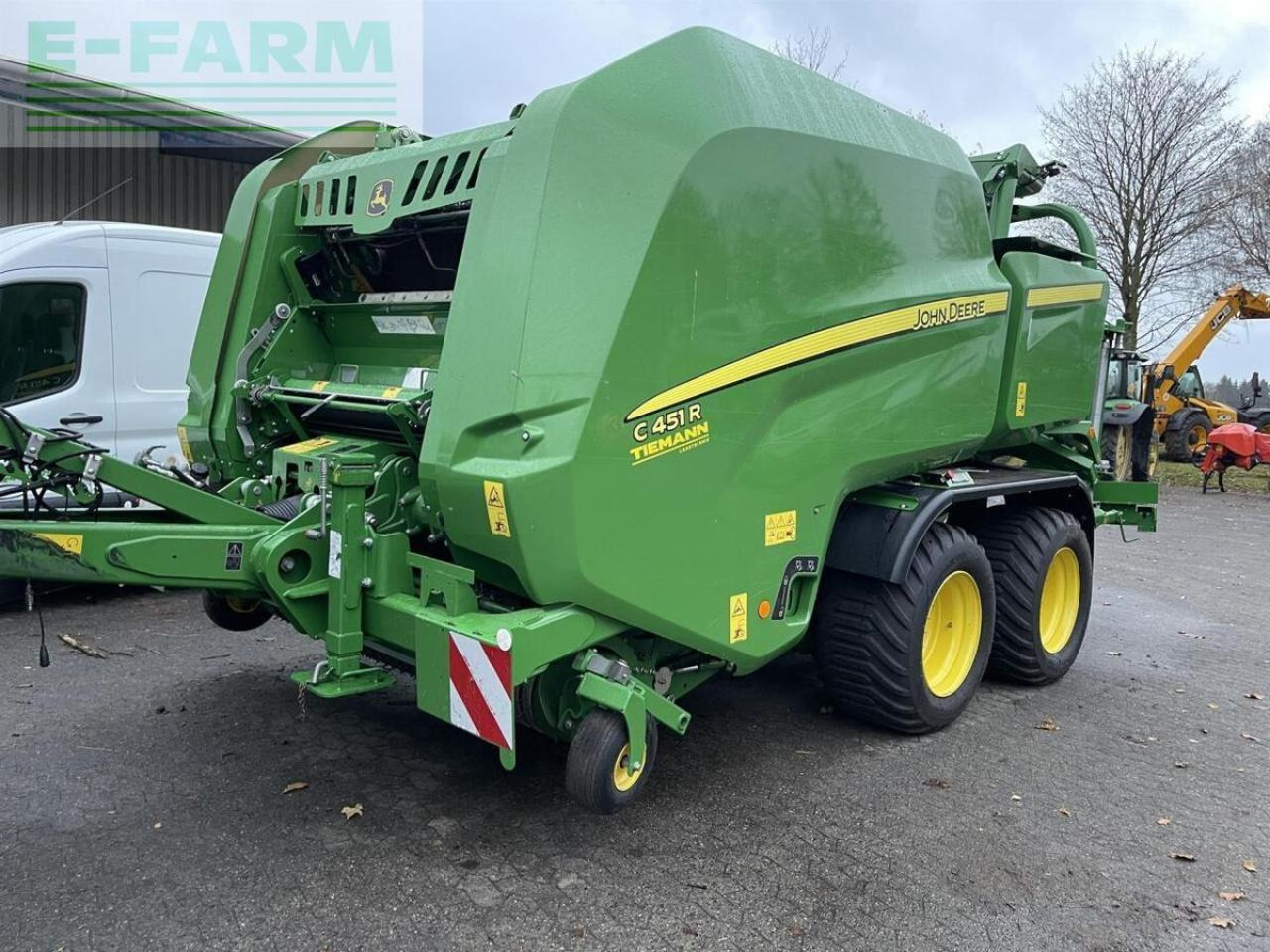 John Deere c451 r kombipresse - Balirka za kockaste bale: slika 1 John Deere c451 r kombipresse - Balirka za kockaste bale: slika 1