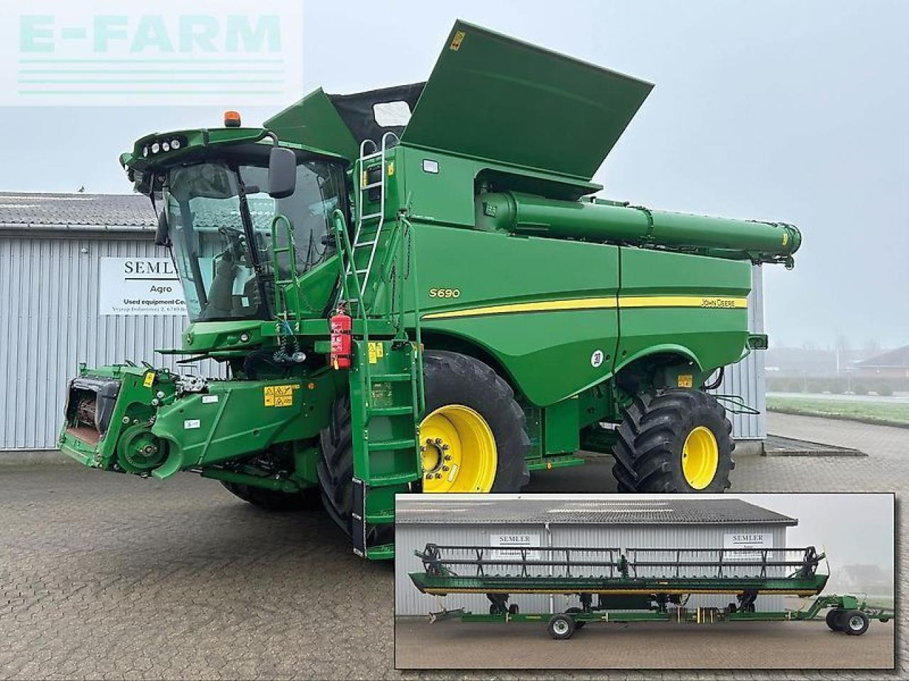 John Deere s690 - Kombinovani kombajn: slika 1 John Deere s690 - Kombinovani kombajn: slika 1