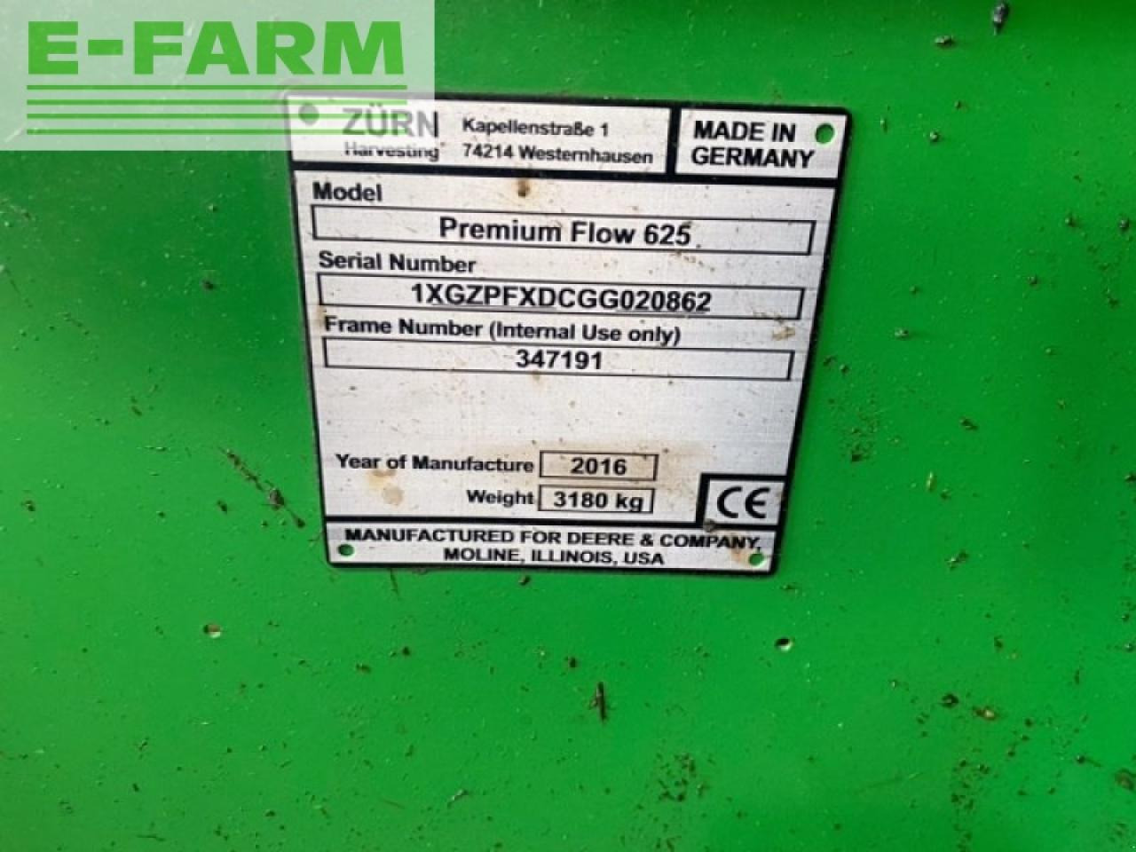 Kombinovani kombajn John Deere t660: slika 9