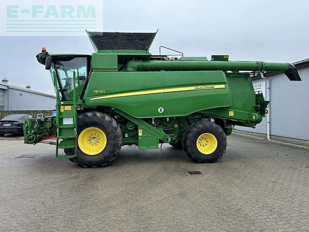 Kombinovani kombajn John Deere t670: slika 11