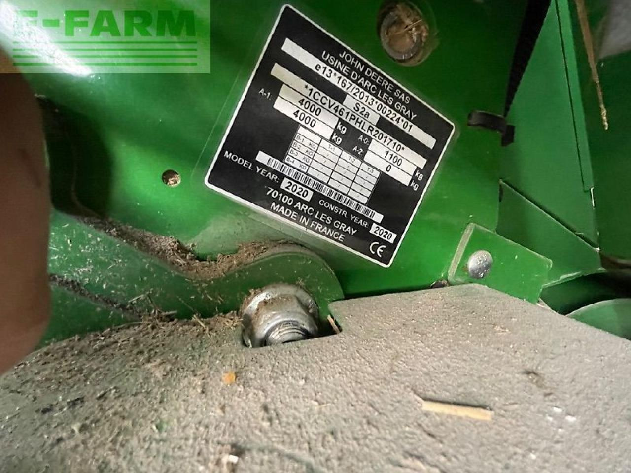 John Deere v461r isobus - Balirka za kockaste bale: slika 3 John Deere v461r isobus - Balirka za kockaste bale: slika 3