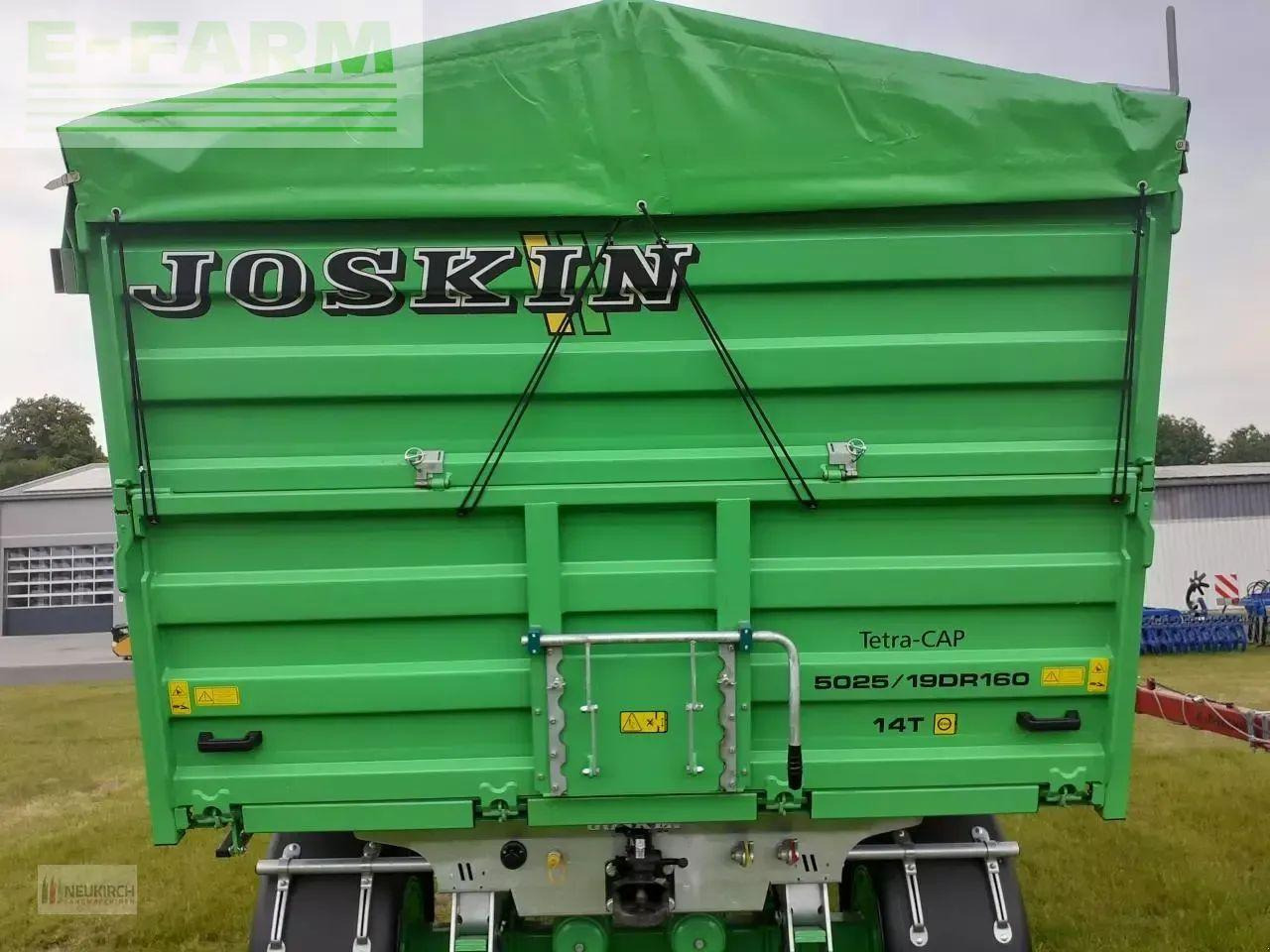 Joskin tetra-cap 5025/19dr160 - Traktorska prikolica za farmu/ Kiper: slika 2 Joskin tetra-cap 5025/19dr160 - Traktorska prikolica za farmu/ Kiper: slika 2