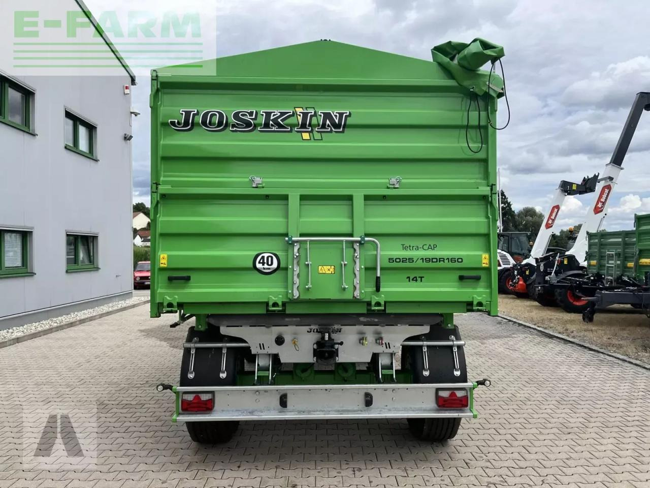 Traktorska prikolica za farmu/ Kiper Joskin tetra-cap 5025: slika 9