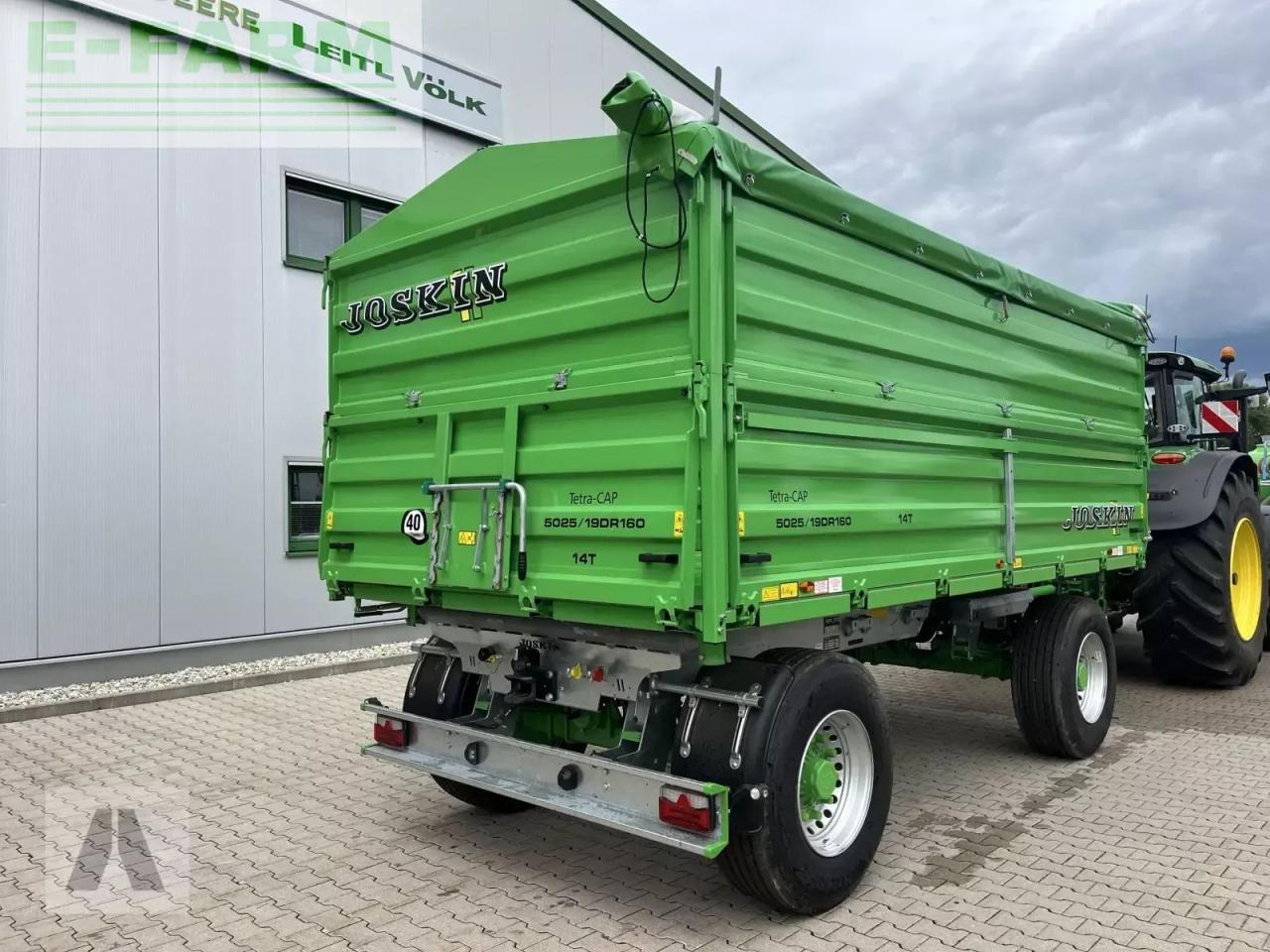 Traktorska prikolica za farmu/ Kiper Joskin tetra-cap 5025: slika 8