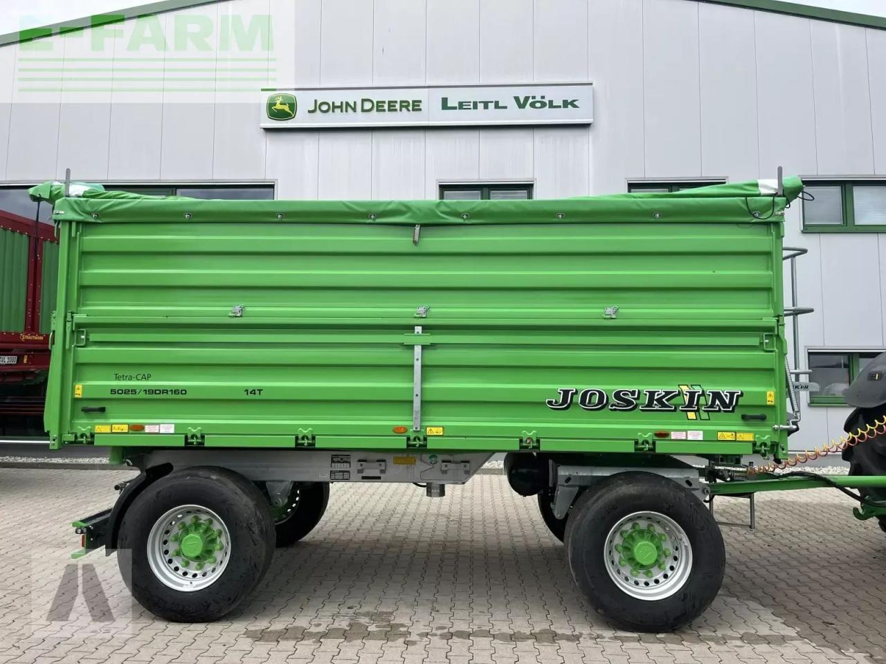 Traktorska prikolica za farmu/ Kiper Joskin tetra-cap 5025: slika 6