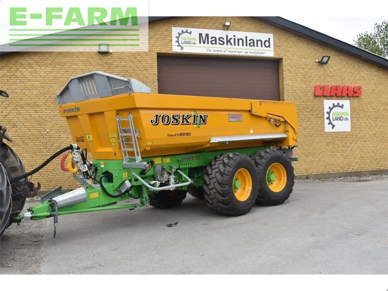 Joskin trans - ktp 22/50 6mm hardox - Traktorska prikolica za farmu/ Kiper: slika 1 Joskin trans - ktp 22/50 6mm hardox - Traktorska prikolica za farmu/ Kiper: slika 1
