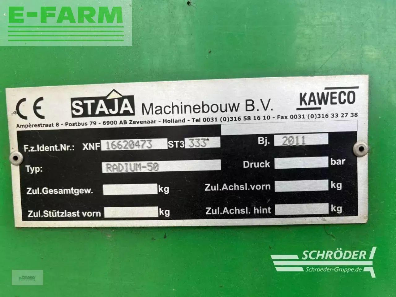 Kaweco radium 50 - Traktorska prikolica za farmu/ Kiper: slika 3 Kaweco radium 50 - Traktorska prikolica za farmu/ Kiper: slika 3