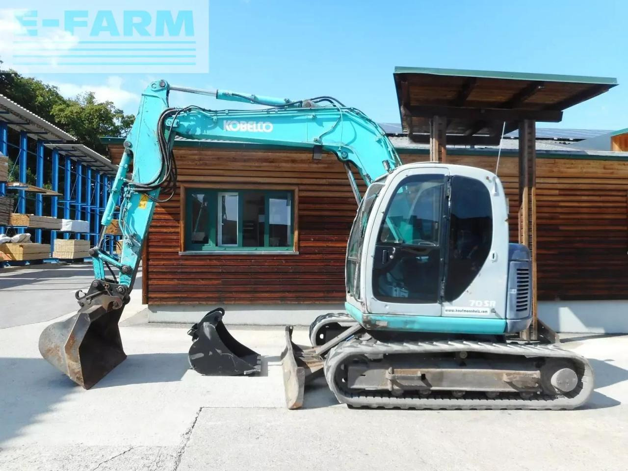 Kobelco sk 70 sr-1e ( 7.400kg ) - Mini bager: slika 1 Kobelco sk 70 sr-1e ( 7.400kg ) - Mini bager: slika 1