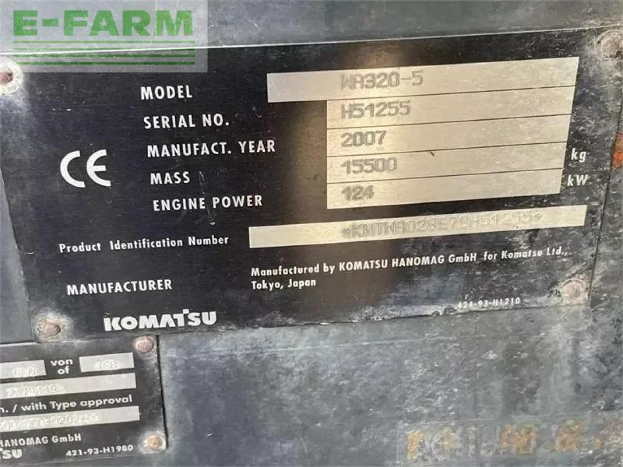 Komatsu wa320-5 - Mini bager: slika 5 Komatsu wa320-5 - Mini bager: slika 5