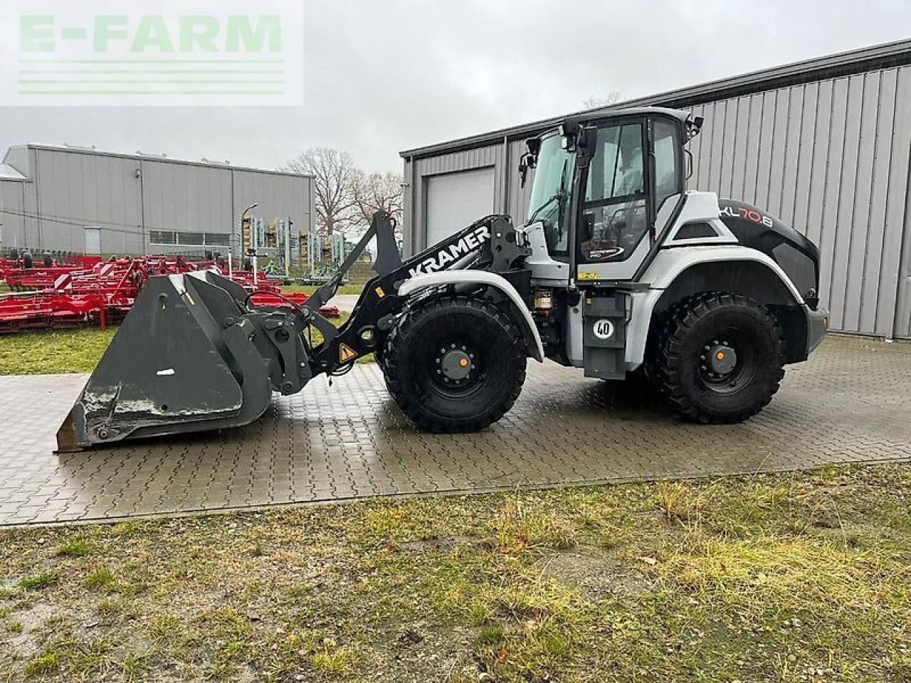 Kramer kl 70.8 - Mini bager: slika 1 Kramer kl 70.8 - Mini bager: slika 1
