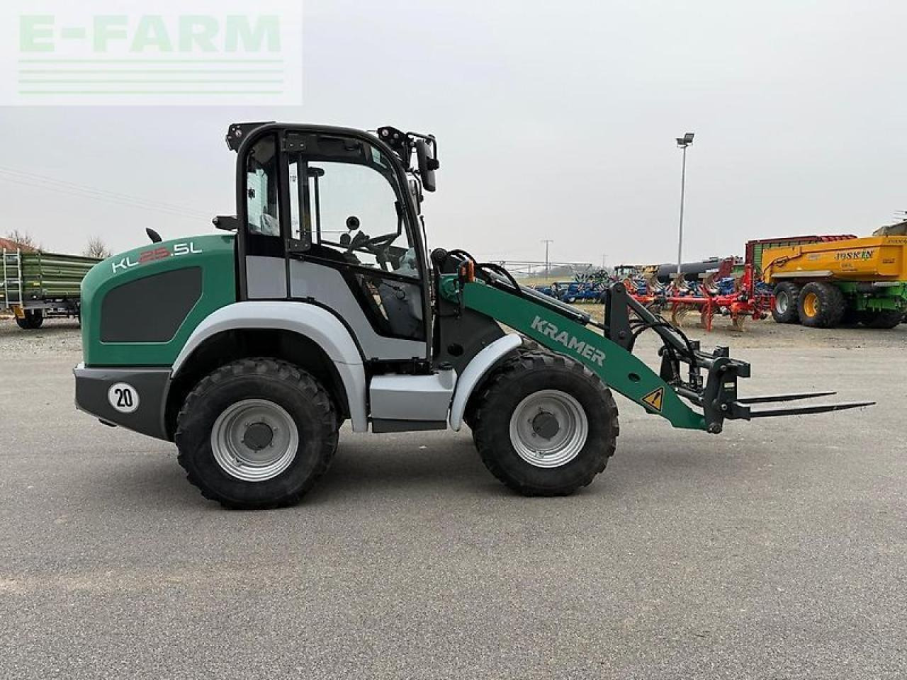Kramer kl25.5 - Mini bager: slika 5 Kramer kl25.5 - Mini bager: slika 5