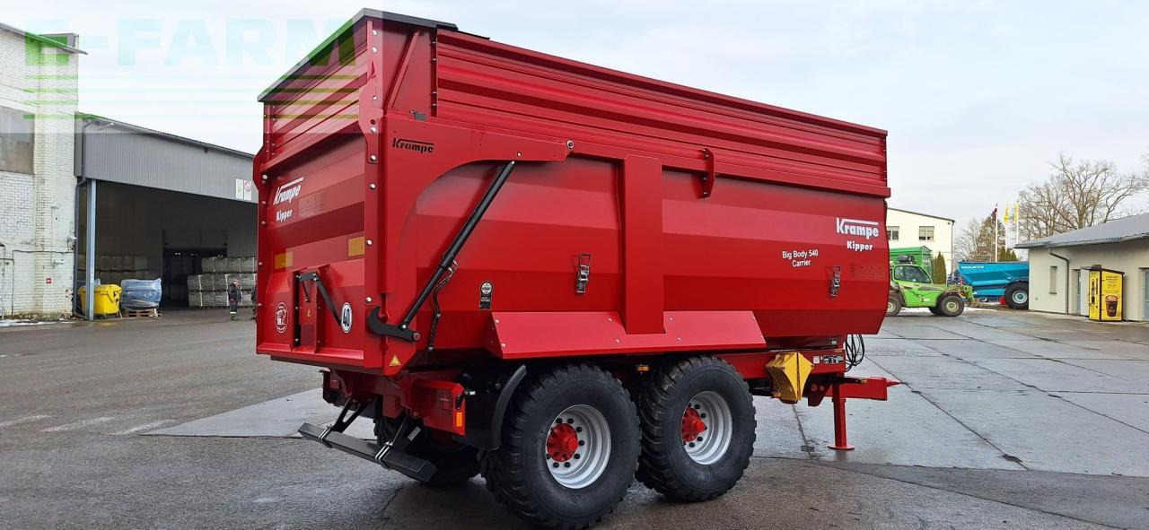Krampe BB540 - Traktorska prikolica za farmu/ Kiper: slika 3 Krampe BB540 - Traktorska prikolica za farmu/ Kiper: slika 3