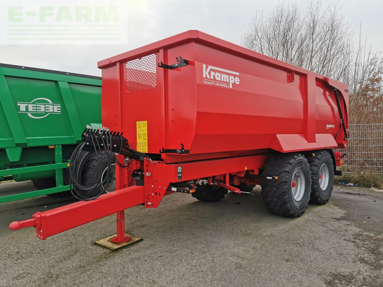 Krampe Big Body 540 - Traktorska prikolica za farmu/ Kiper: slika 1 Krampe Big Body 540 - Traktorska prikolica za farmu/ Kiper: slika 1