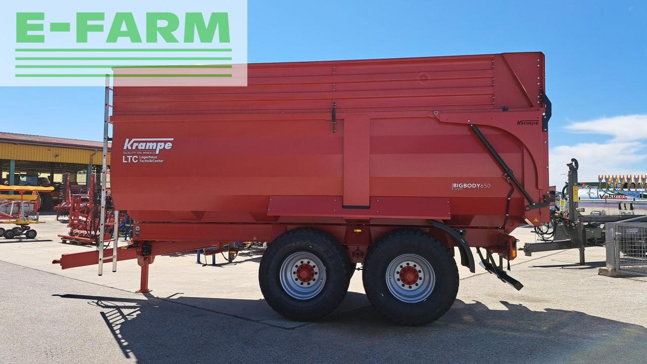 Krampe Big Body 650 Carrier - Traktorska prikolica za farmu/ Kiper: slika 2 Krampe Big Body 650 Carrier - Traktorska prikolica za farmu/ Kiper: slika 2