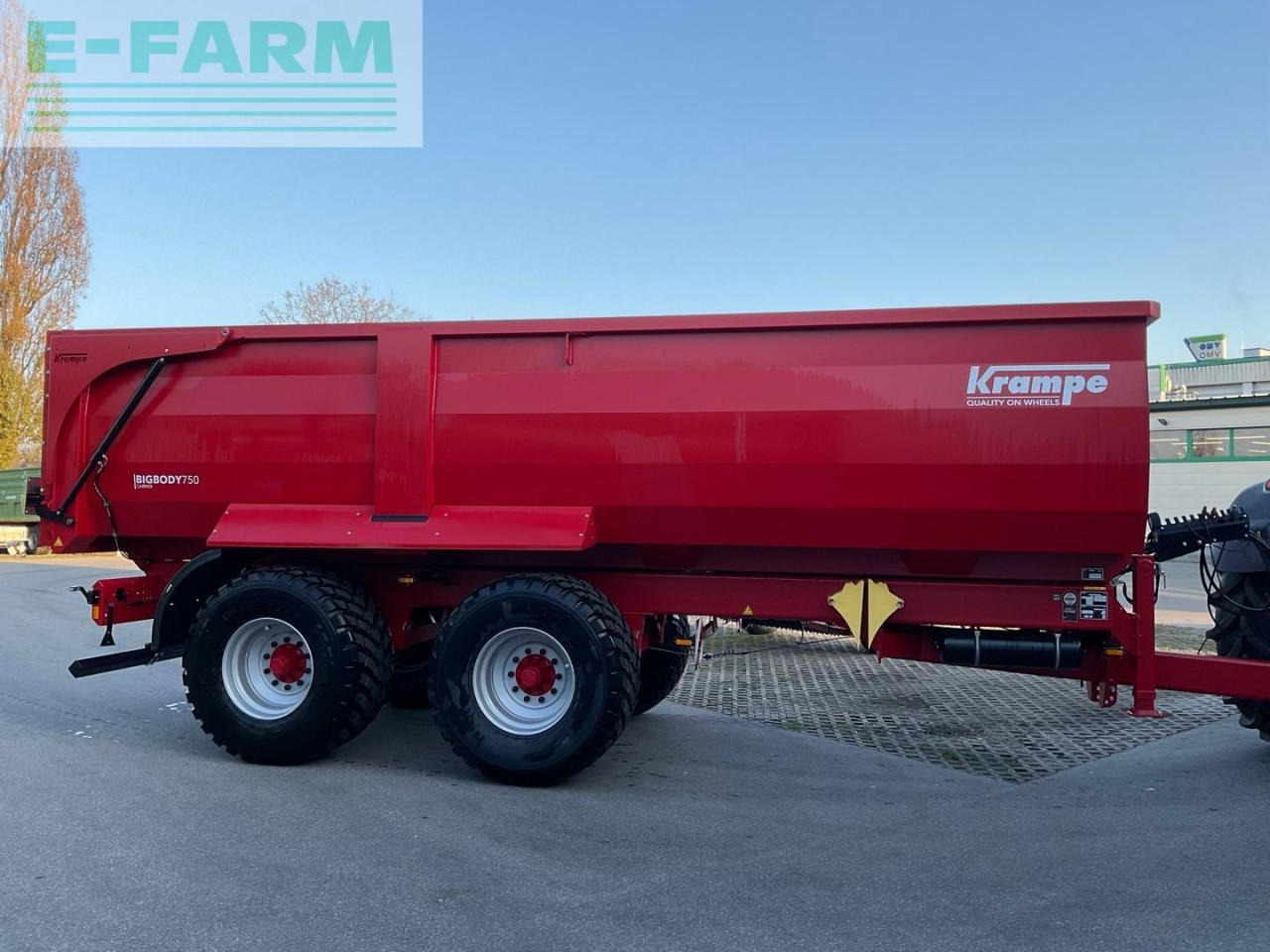 Krampe BigBody 750 - Traktorska prikolica za farmu/ Kiper: slika 4 Krampe BigBody 750 - Traktorska prikolica za farmu/ Kiper: slika 4