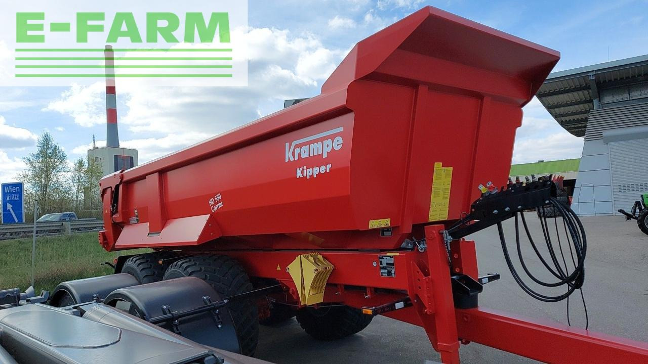Krampe HD 550 Carrier / HP 20 - Traktorska prikolica za farmu/ Kiper: slika 4 Krampe HD 550 Carrier / HP 20 - Traktorska prikolica za farmu/ Kiper: slika 4